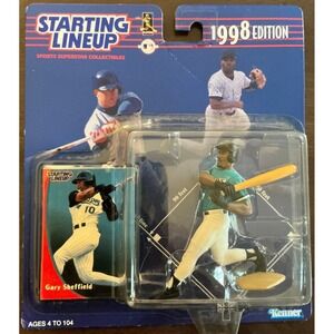 Gary Sheffield Starting Lineup Bundle (3)– 1993 Edition + 1998 Edition + 1994 Ed
